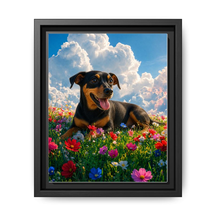 Framed 8x10 Black front