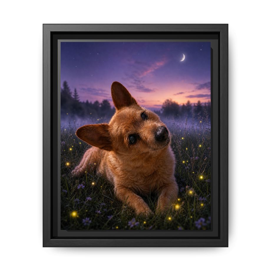 Framed 8x10 Black front