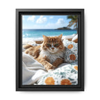 Canvas Framed 8x10 Black