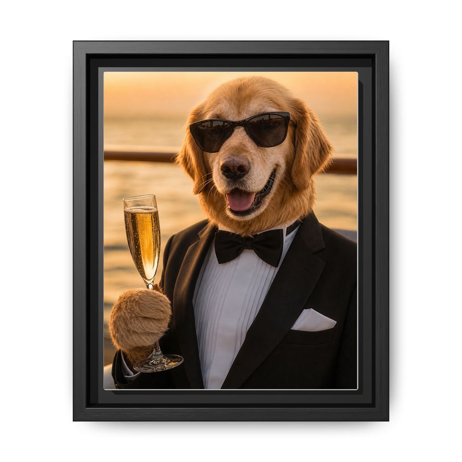 Framed 8x10 Black front