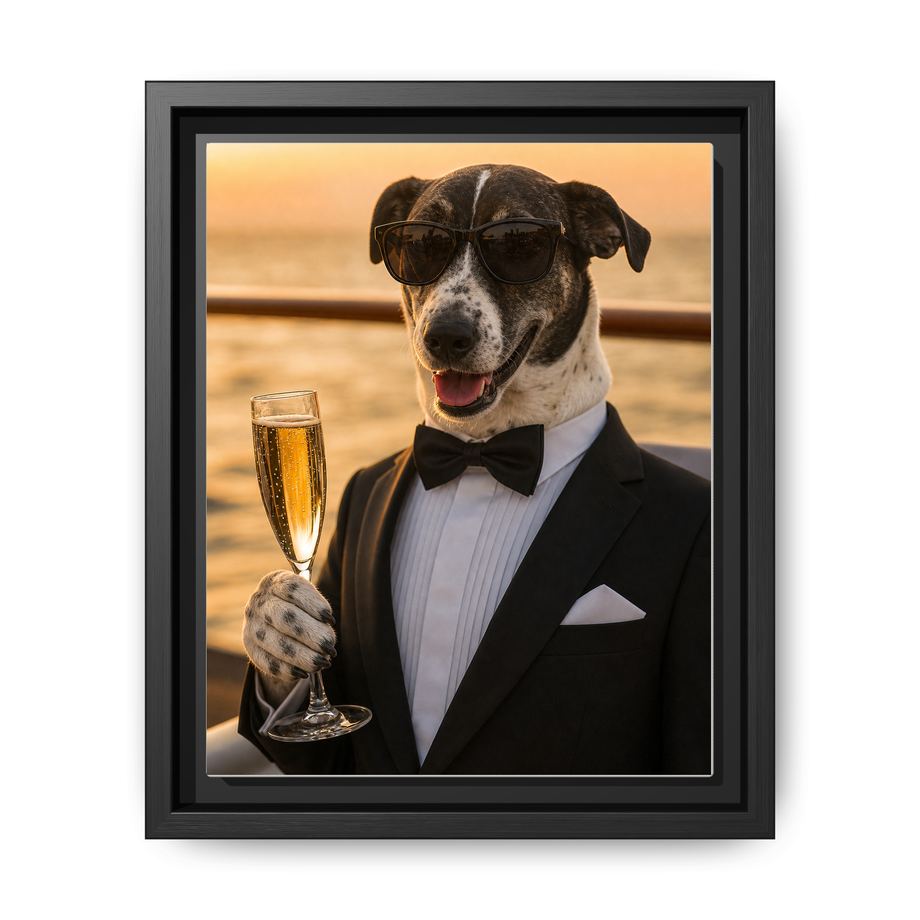 Framed 8x10 Black front