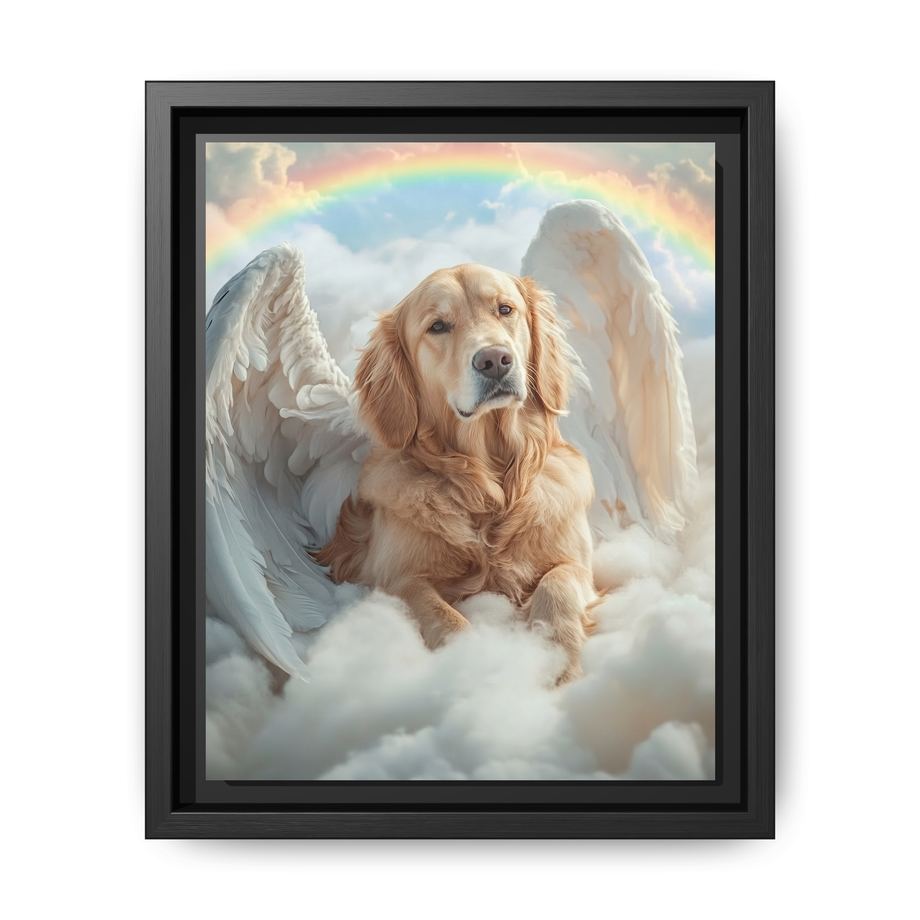 Canvas Framed 8x10 Black