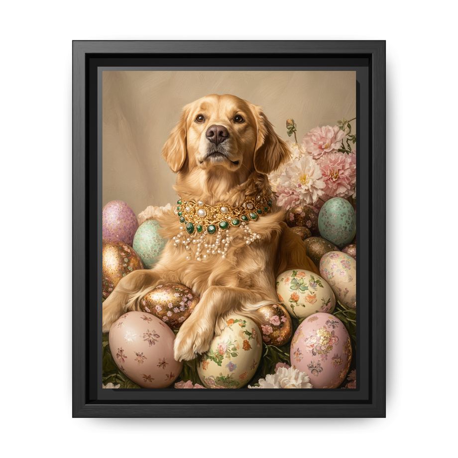 Canvas Framed 8x10 Black