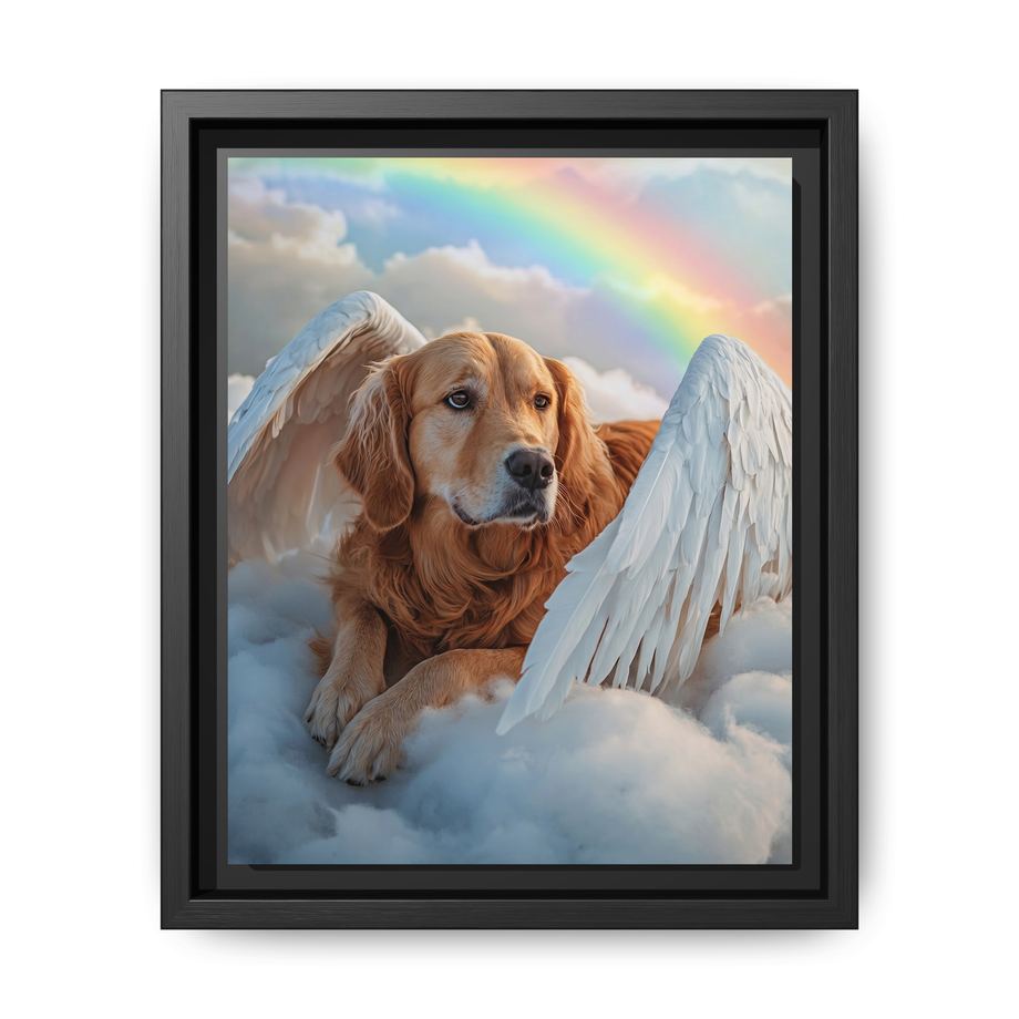 Canvas Framed 8x10 Black