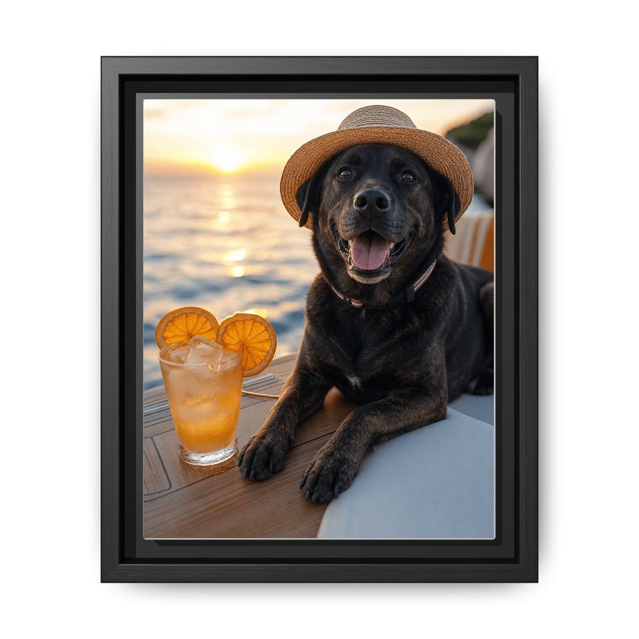 Framed 8x10 Black front