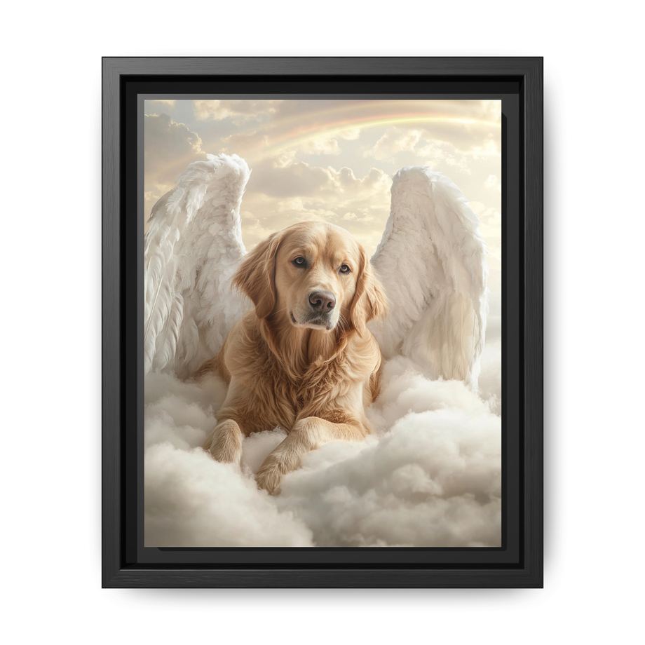 Canvas Framed 8x10 Black