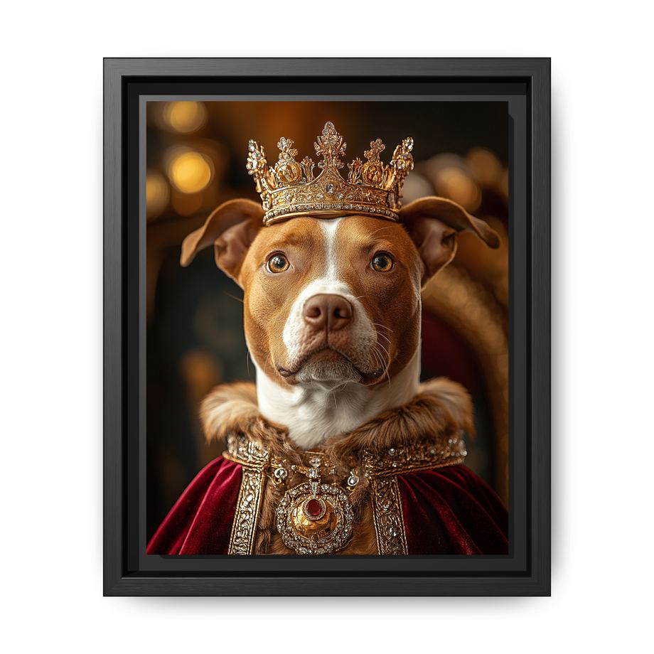 Canvas Framed 8x10 Black