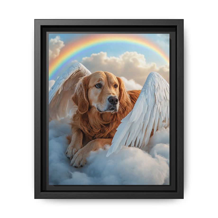 Canvas Framed 8x10 Black