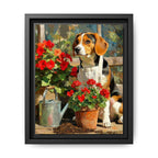 Canvas Framed 8x10 Black