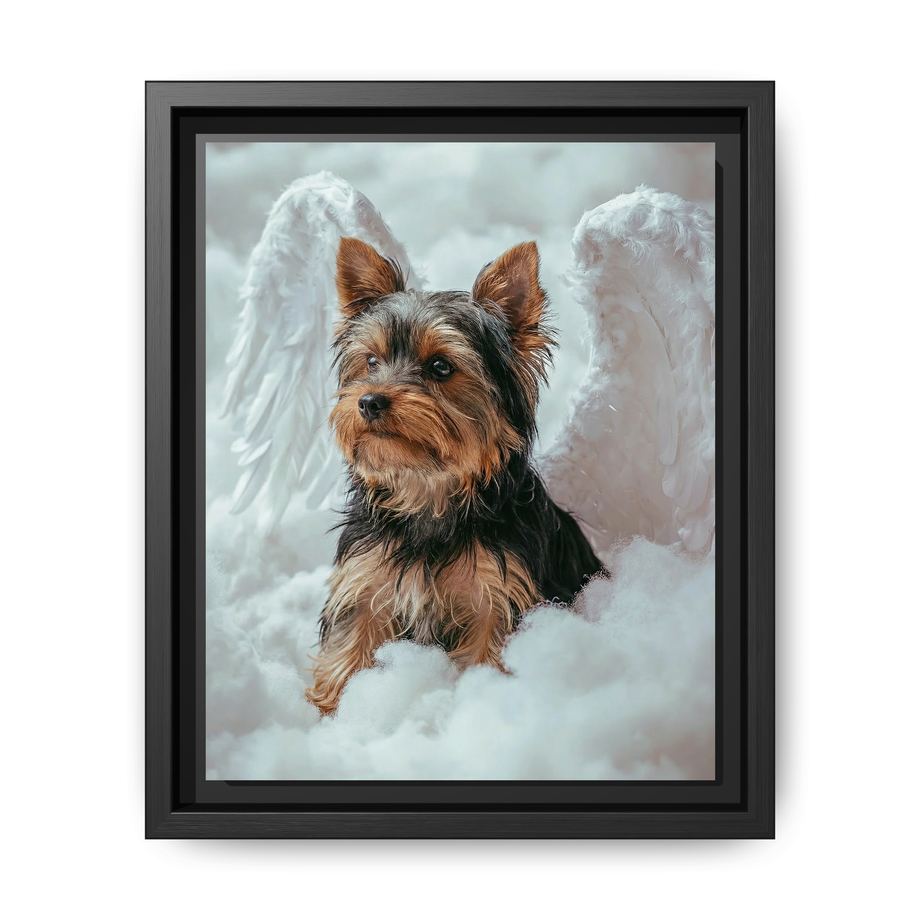 Canvas Framed 8x10 Black