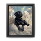 Canvas Framed 8x10 Black