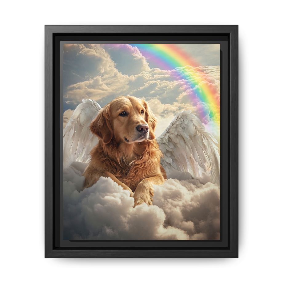 Canvas Framed 8x10 Black