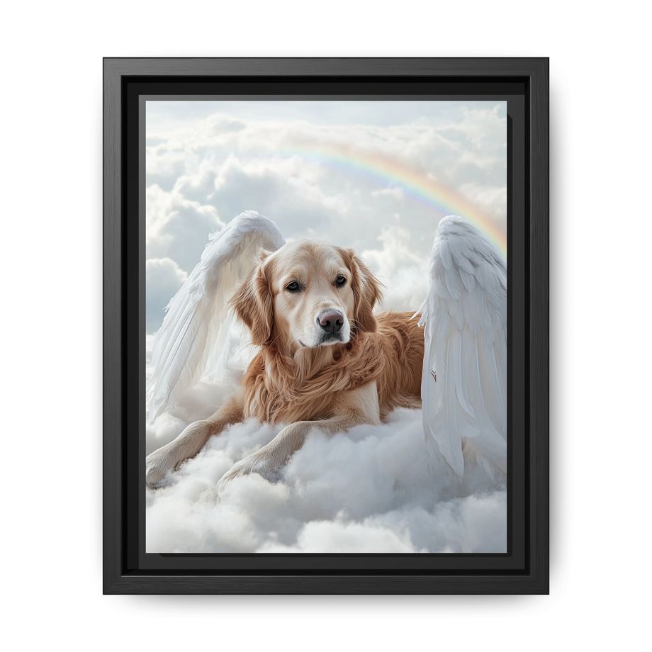 Canvas Framed 8x10 Black