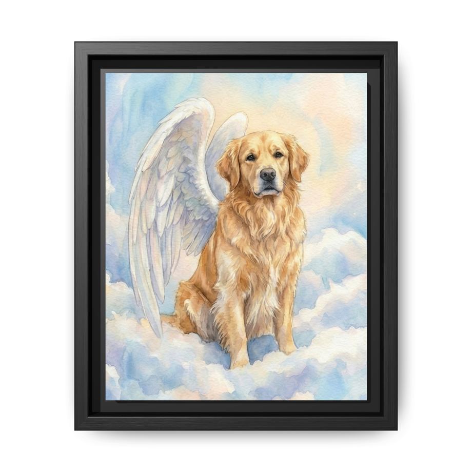 Canvas Framed 8x10 Black