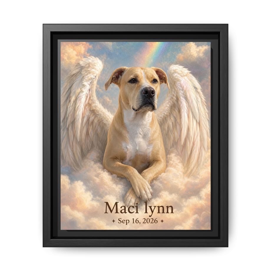 Framed 8x10 Black front