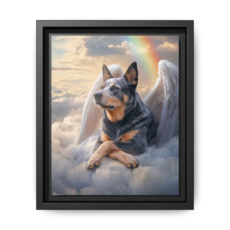 Canvas Framed 8x10 Black