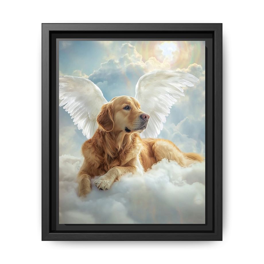 Canvas Framed 8x10 Black