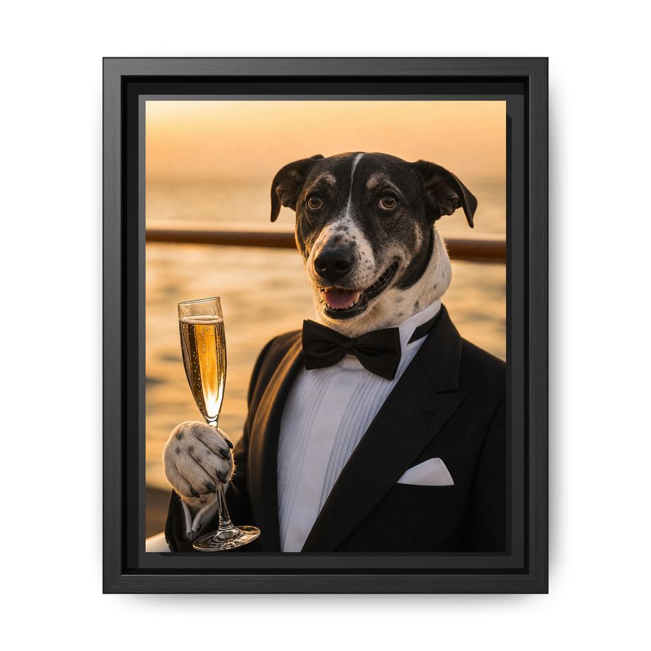 Framed 8x10 Black front