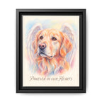 Canvas Framed 8x10 Black