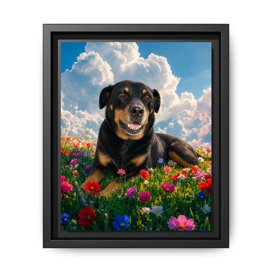 Framed 8x10 Black front