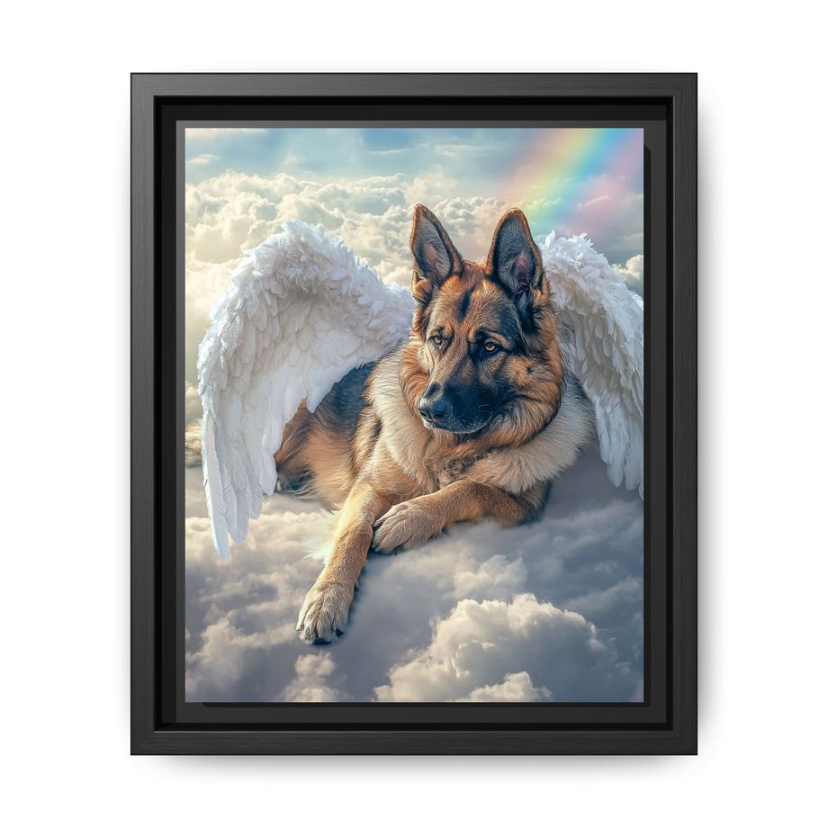 Canvas Framed 8x10 Black