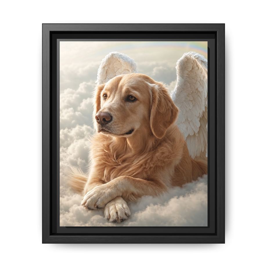 Canvas Framed 8x10 Black