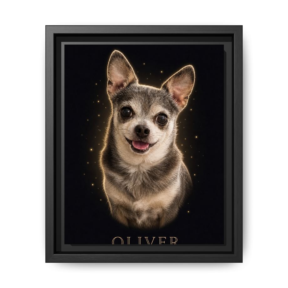 Framed 8x10 Black front