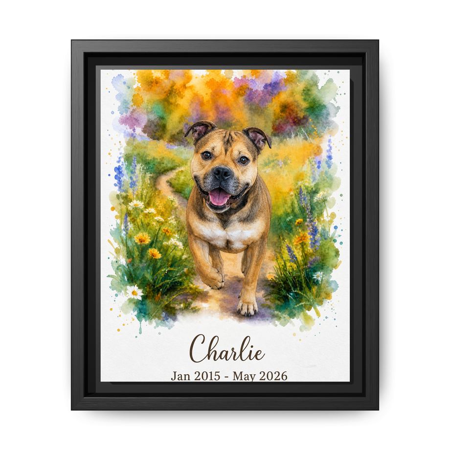 Framed 8x10 Black front