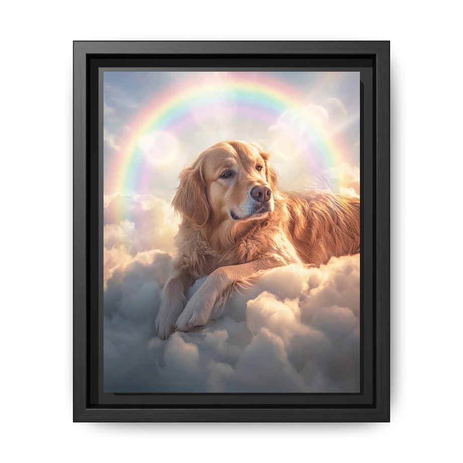 Canvas Framed 8x10 Black