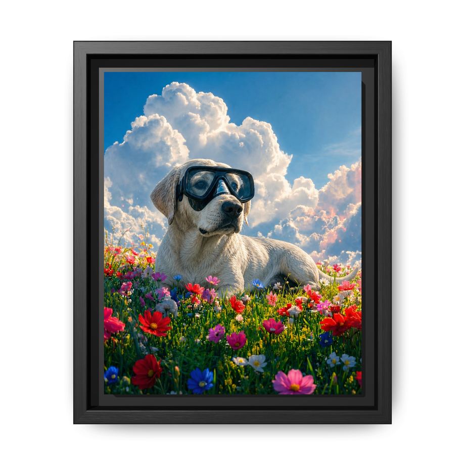 Framed 8x10 Black front