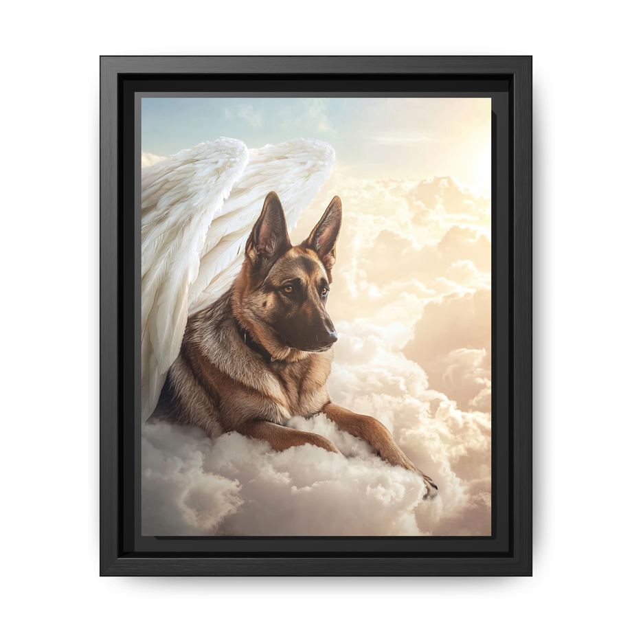 Canvas Framed 8x10 Black