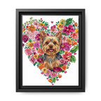Canvas Framed 8x10 Black