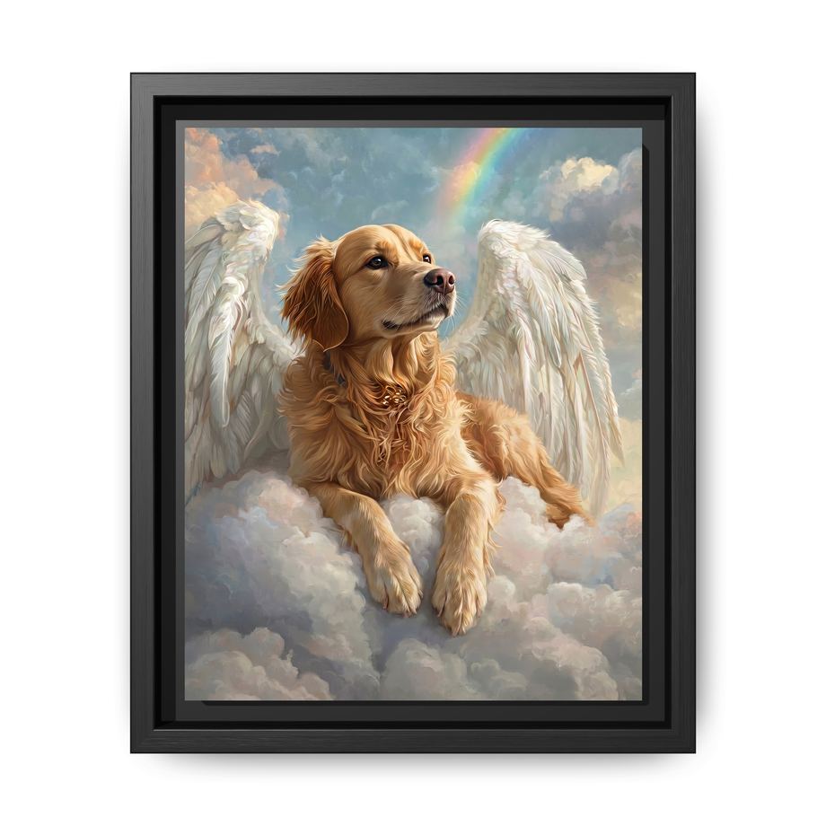 Canvas Framed 8x10 Black
