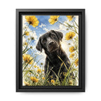 Canvas Framed 8x10 Black