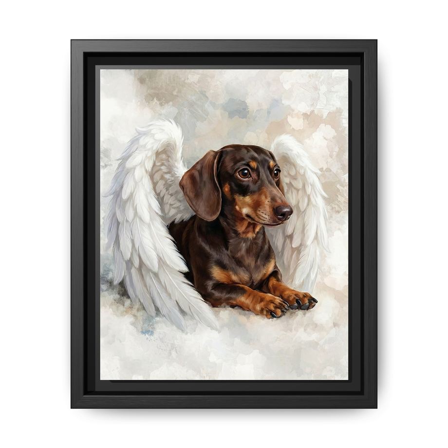 Canvas Framed 8x10 Black