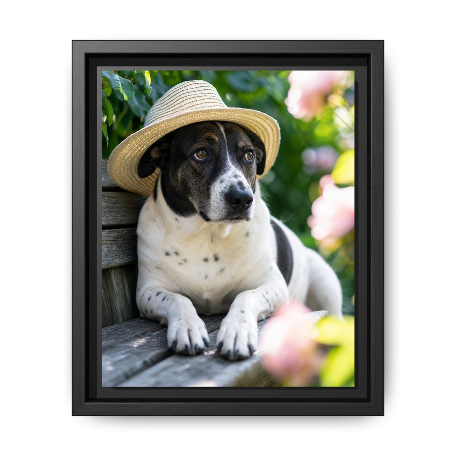 Framed 8x10 Black front