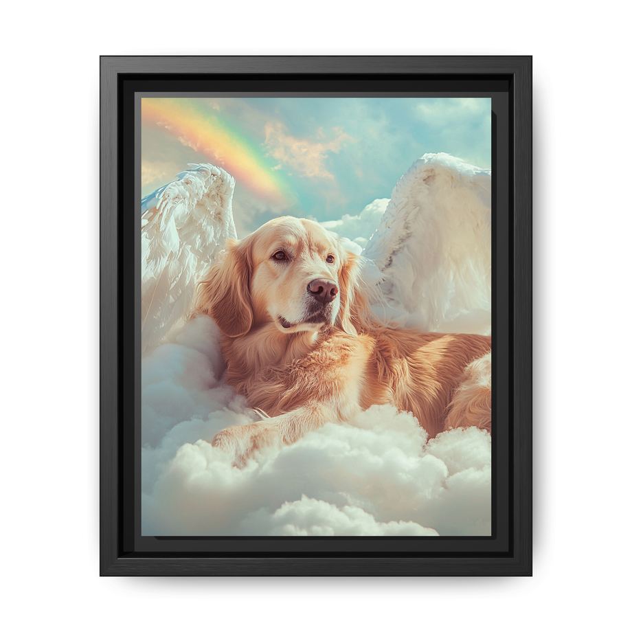Canvas Framed 8x10 Black