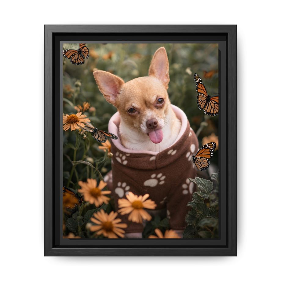 Framed 8x10 Black front