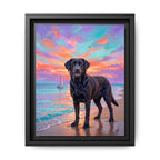 Canvas Framed 8x10 Black