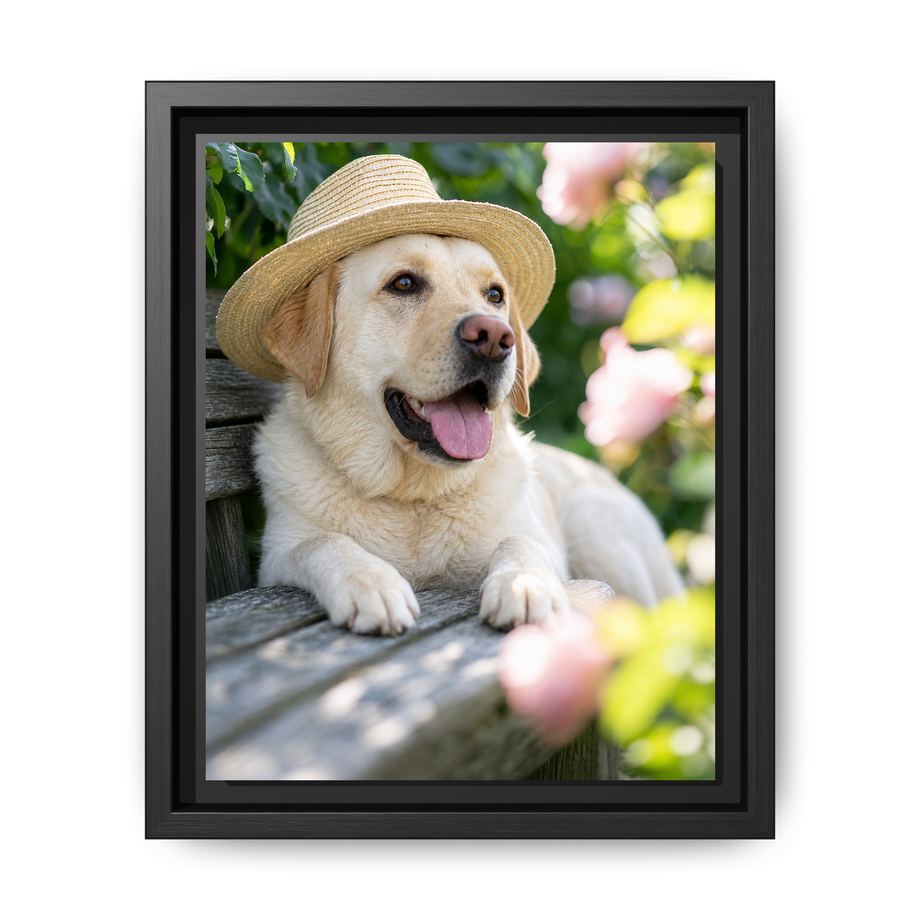 Framed 8x10 Black front