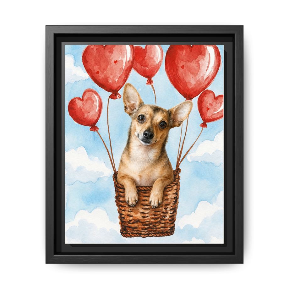 Framed 8x10 Black front