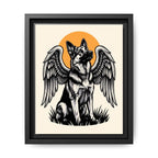 Canvas Framed 8x10 Black