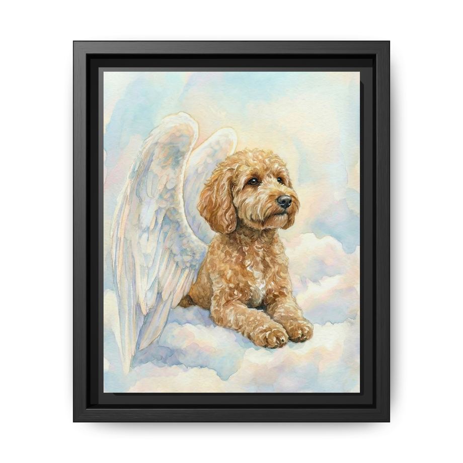 Canvas Framed 8x10 Black