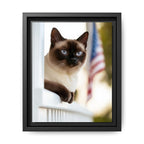 Canvas Framed 8x10 Black