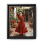 Canvas Framed 8x10 Black