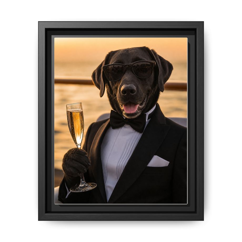 Framed 8x10 Black front