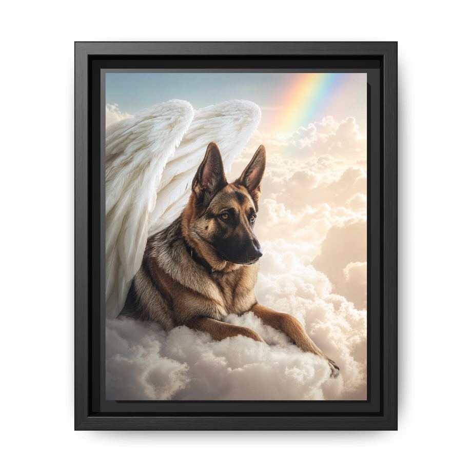 Canvas Framed 8x10 Black