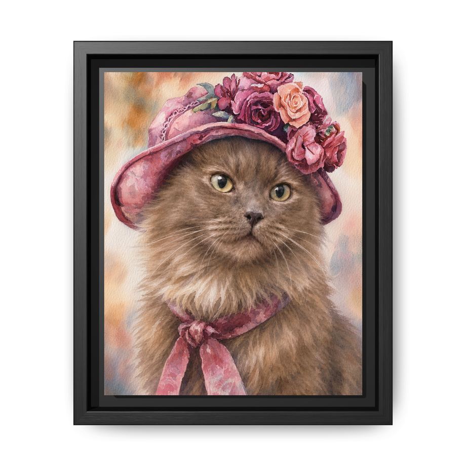 Framed 8x10 Black front