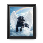 Canvas Framed 8x10 Black