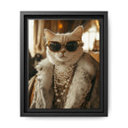Canvas Framed 8x10 Black